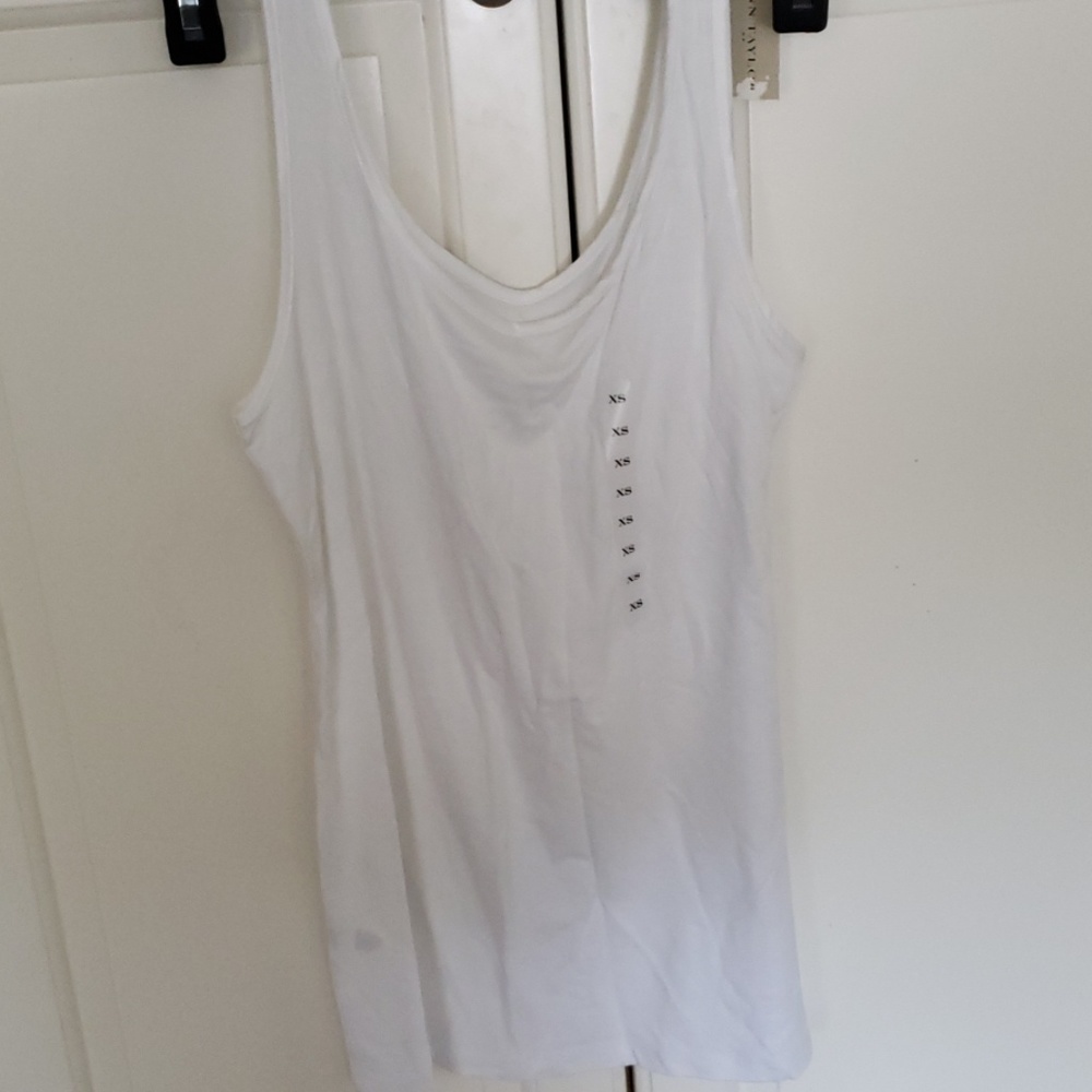 White tank top